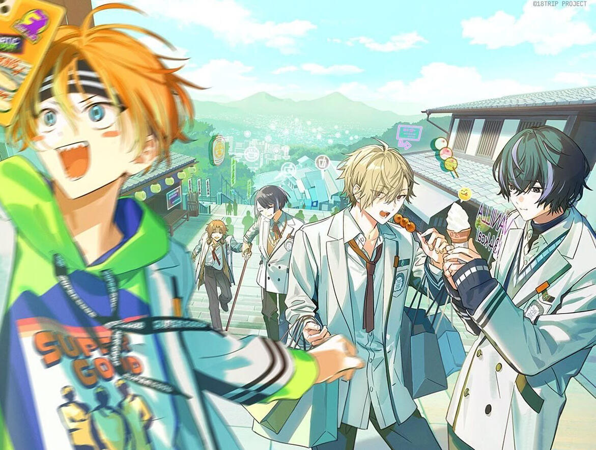 18trip. Oshis: Muneuji, Nagi. Ships: ๐ธ๐ซ, kafumomi.