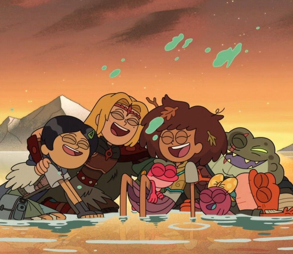 Amphibia. Oshi: Anne. Ship: Marcanne (mono)